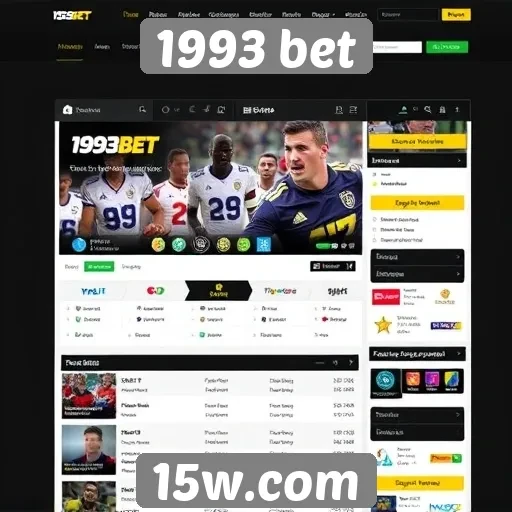 Avaliação das funcionalidades do site 1993 bet